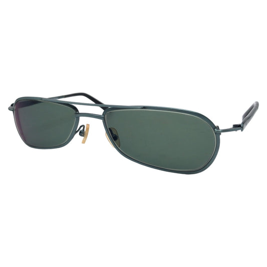 12513
 HARLEY DAVIDSON Harley Davidson Blue Green Metal HDS340 BL13 55□17 125 Sunglasses Square Men's