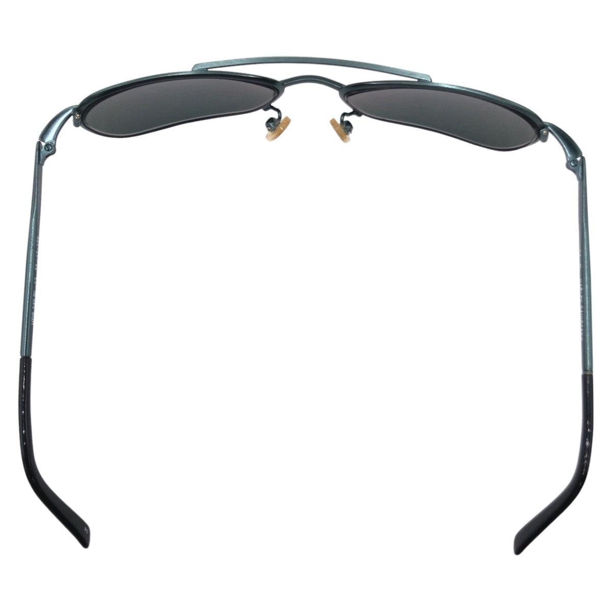 12513
 HARLEY DAVIDSON Harley Davidson Blue Green Metal HDS340 BL13 55□17 125 Sunglasses Square Men's