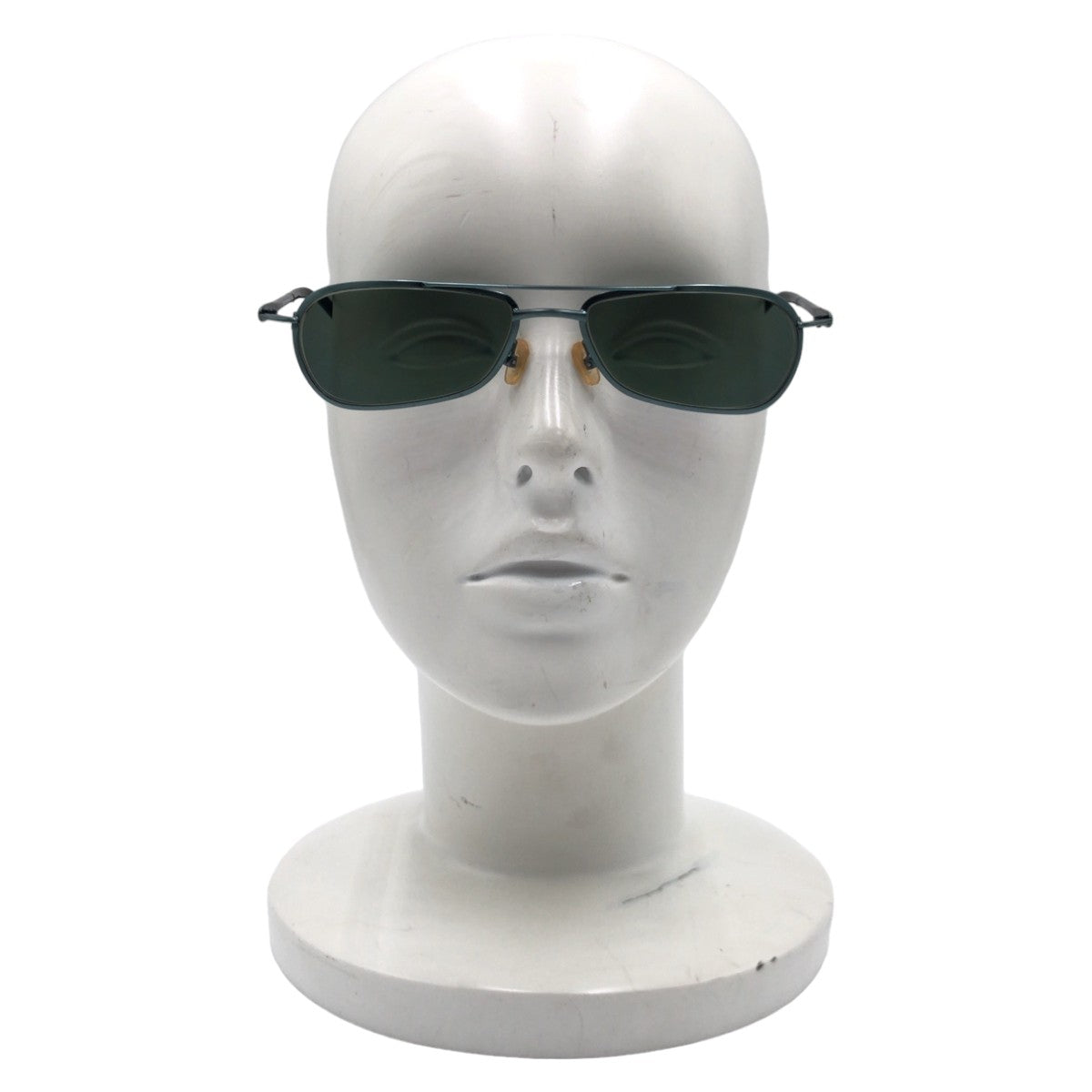 12513
 HARLEY DAVIDSON Harley Davidson Blue Green Metal HDS340 BL13 55□17 125 Sunglasses Square Men's