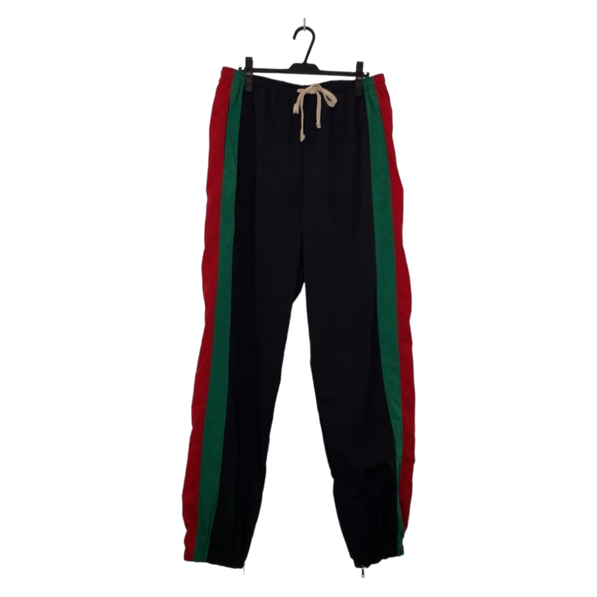 10734
GUCCI グッチ シェリーライン サイズXL ブラック 黒 ポリエステル 575549 XJBAK ナイロンパンツ 長ズボン  メンズ