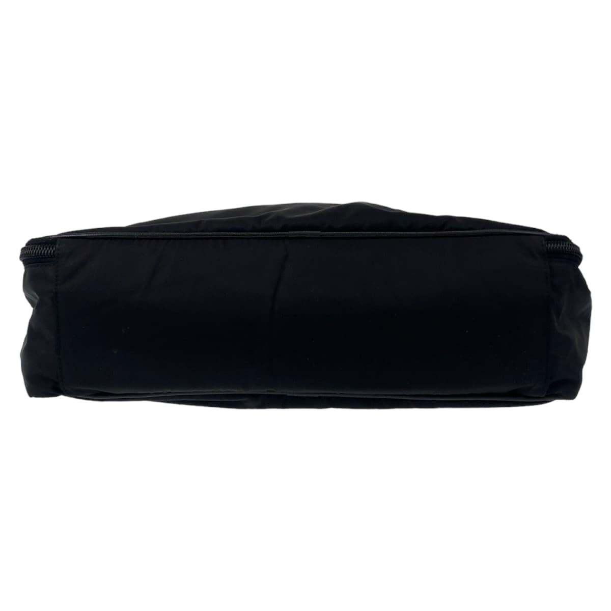 PRADA Prada Tessuto Triangle Logo Black Silver Hardware Nylon Briefcase Carry-on Bag Men's