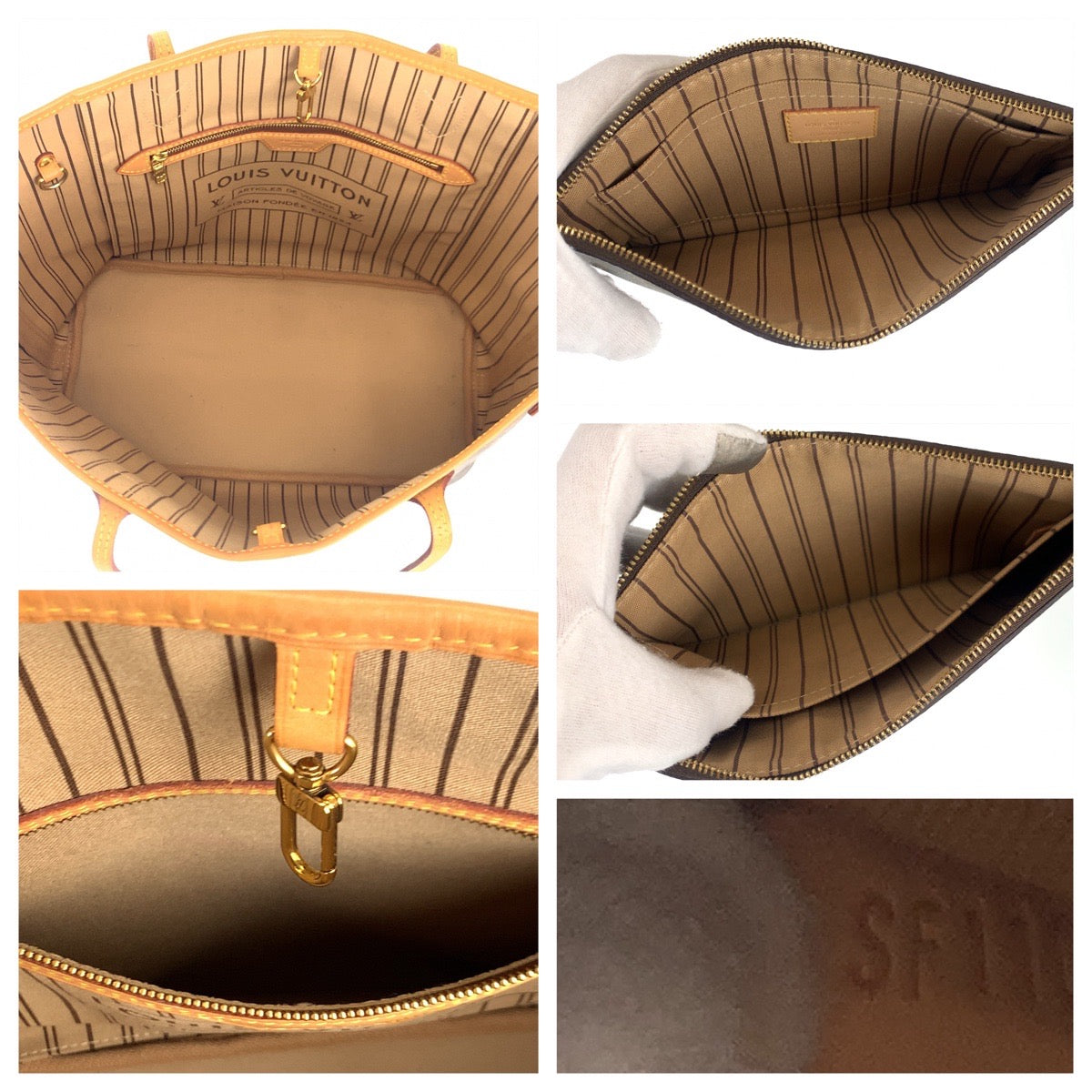 LOUIS VUITTON ルイヴィトン モノグラム ネヴァーフル MM ブラウン 茶 ゴールド金具 PVC M41177 トートバッグ ショルダーバッグ  レディース
