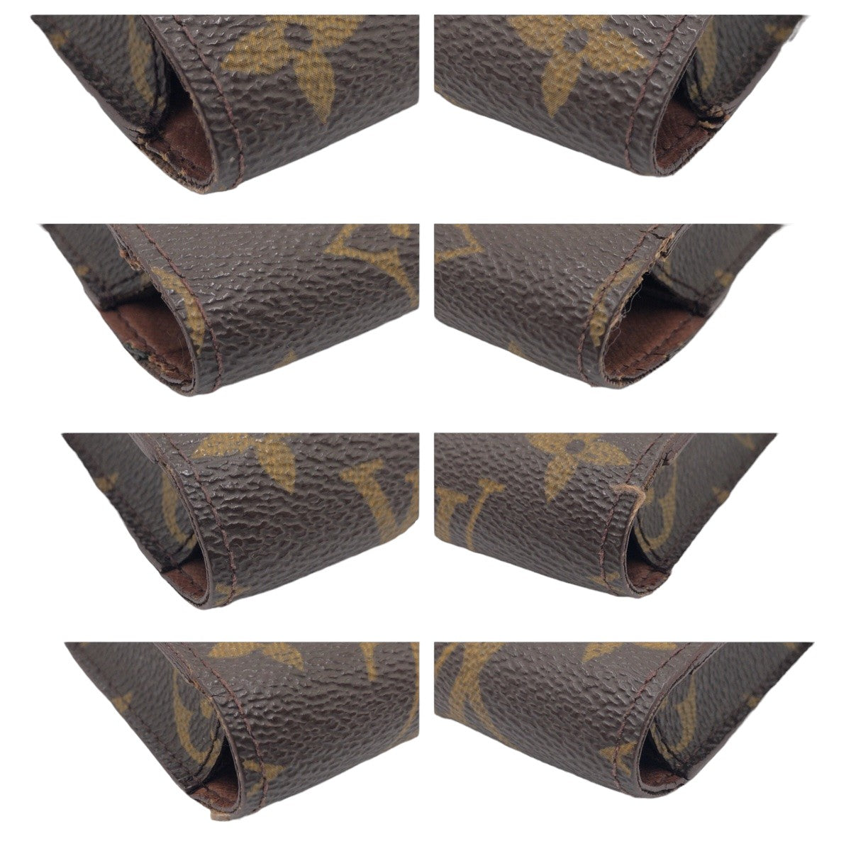 LOUIS VUITTON ルイヴィトン モノグラム エテュイ シガレット ブラウン 茶 PVC M63024 タバコケース シガレットケース  メンズ