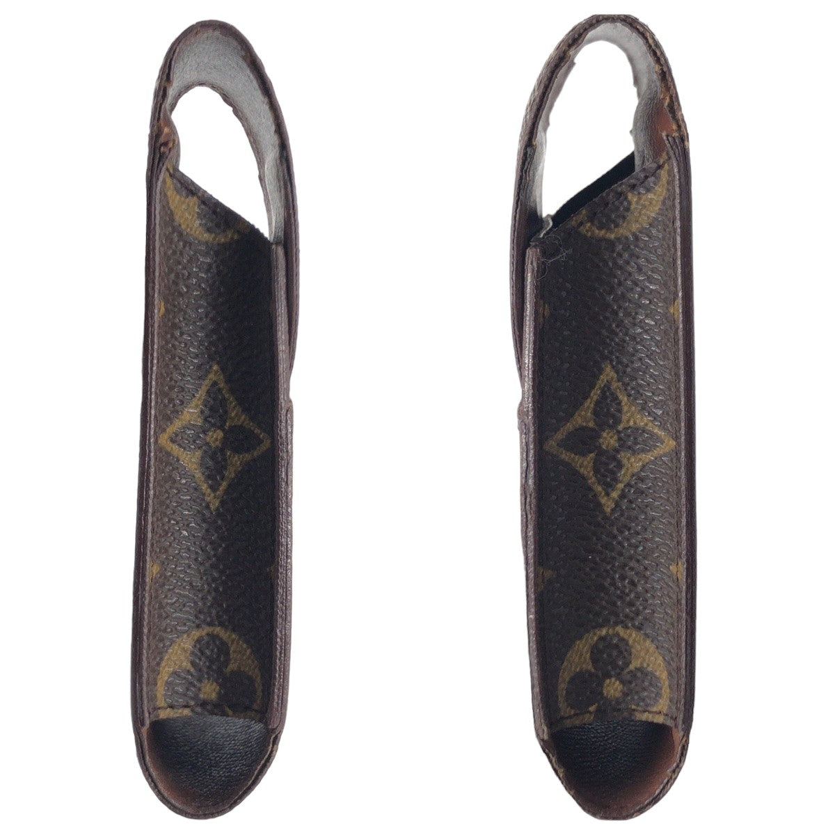 LOUIS VUITTON ルイヴィトン モノグラム エテュイ シガレット ブラウン 茶 PVC M63024 タバコケース シガレットケース  メンズ
