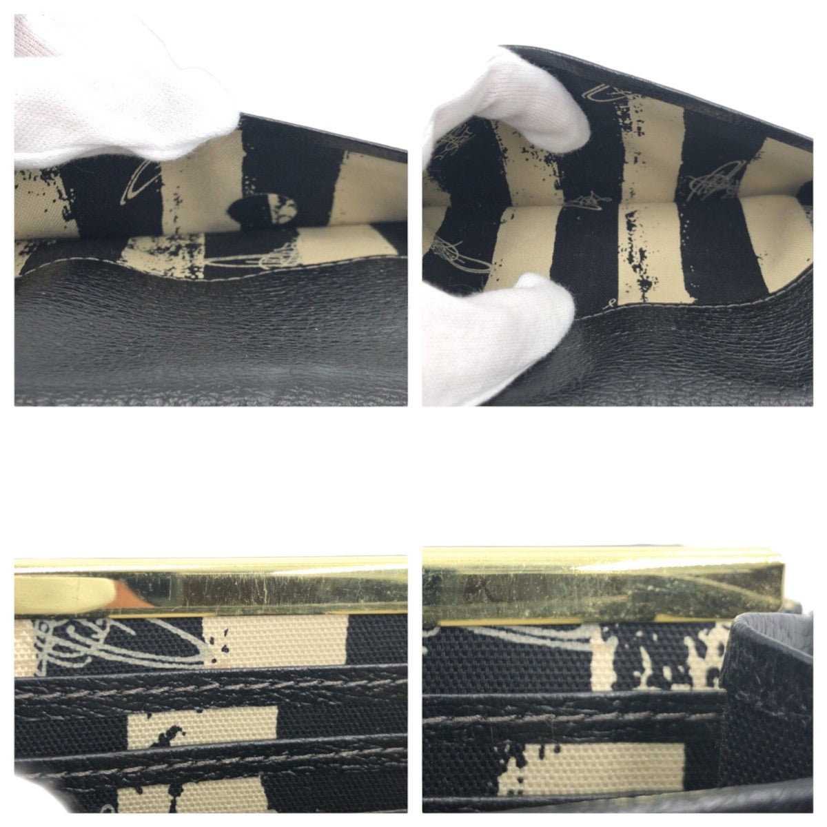 Vivienne Westwood ヴィヴィアンウエストウッド EXECUTIVE ブラック 黒 ゴールド金具 レザー 長財布 ロングウォレット  レディース