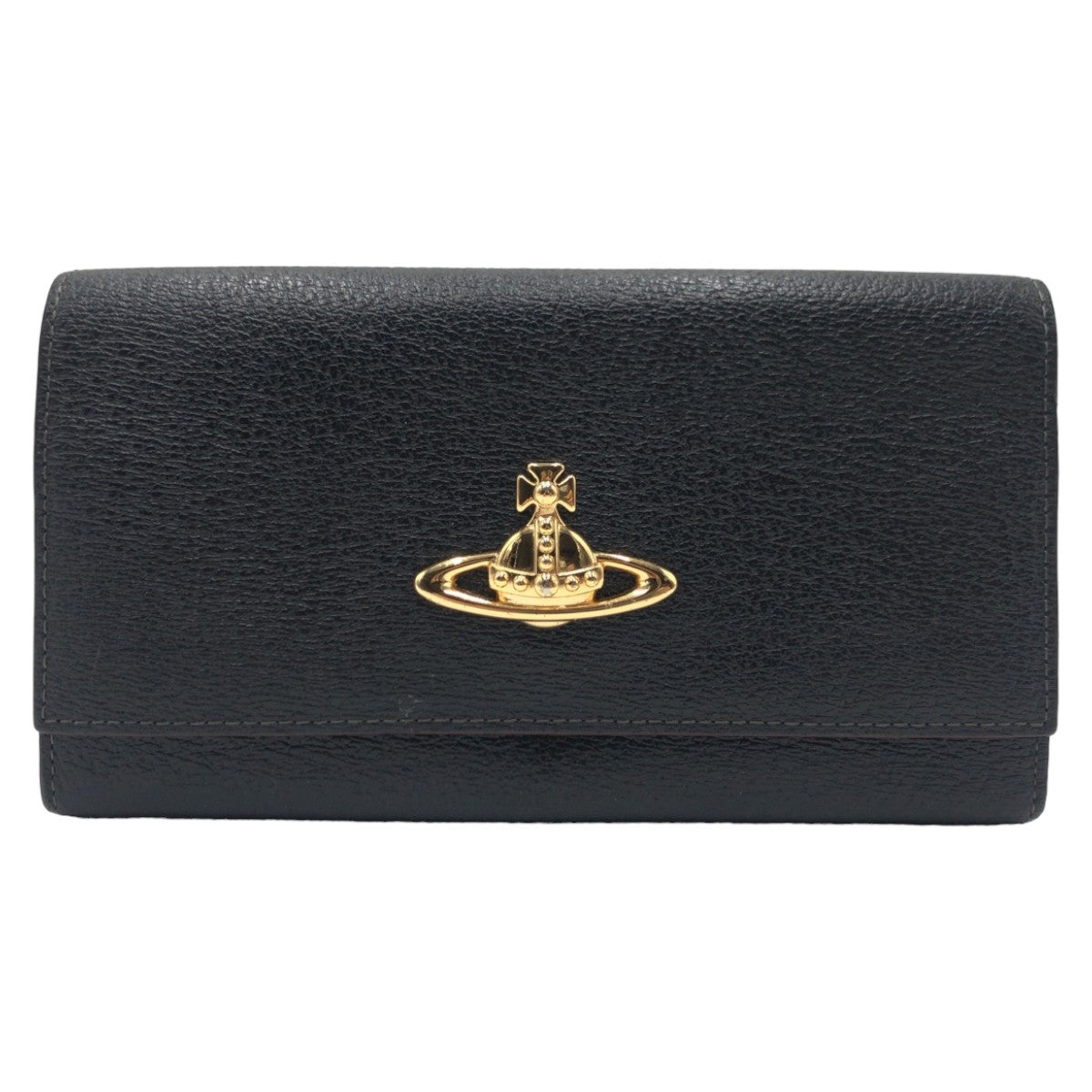 Vivienne Westwood ヴィヴィアンウエストウッド EXECUTIVE ブラック 黒 ゴールド金具 レザー 長財布 ロングウォレット  レディース