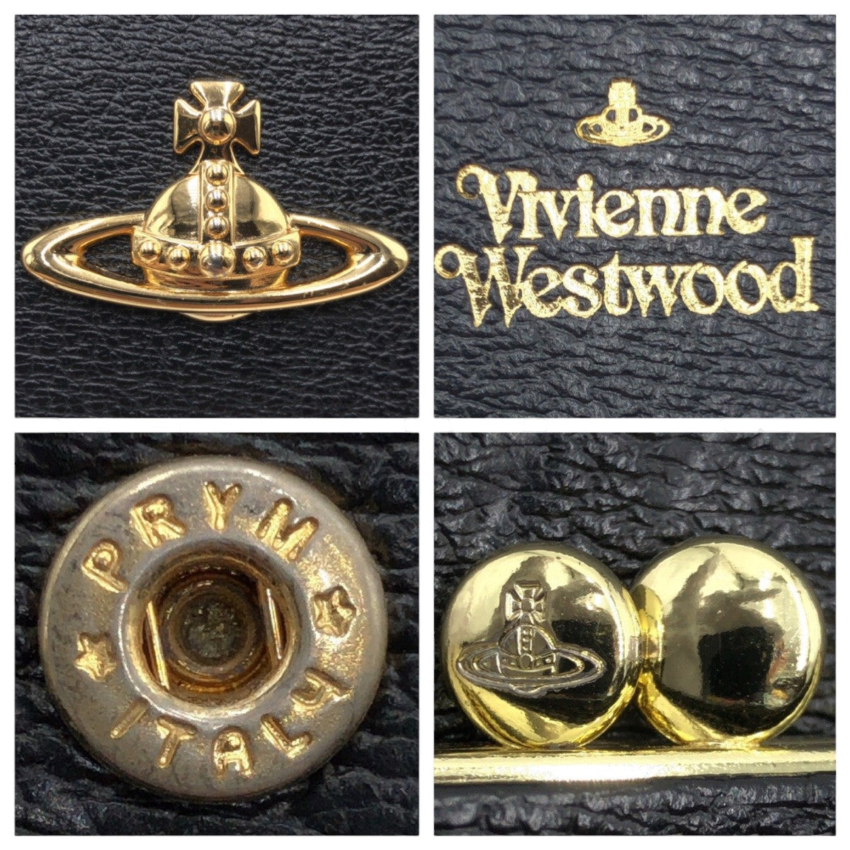 Vivienne Westwood ヴィヴィアンウエストウッド EXECUTIVE ブラック 黒 ゴールド金具 レザー 長財布 ロングウォレット  レディース