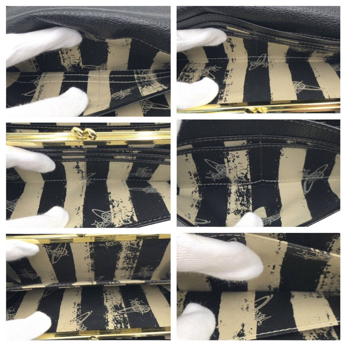 Vivienne Westwood ヴィヴィアンウエストウッド EXECUTIVE ブラック 黒 ゴールド金具 レザー 長財布 ロングウォレット  レディース