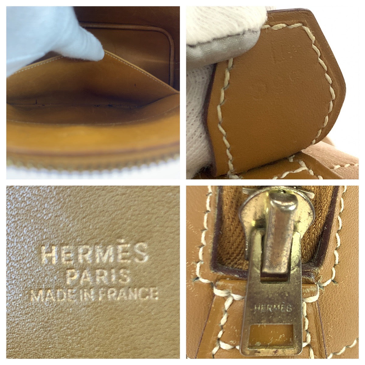 HERMES エルメス ボリード31 キャメル ブラウン レザー ヴォーシャモニー ハンドバッグ トートバッグ □I刻印  レディース