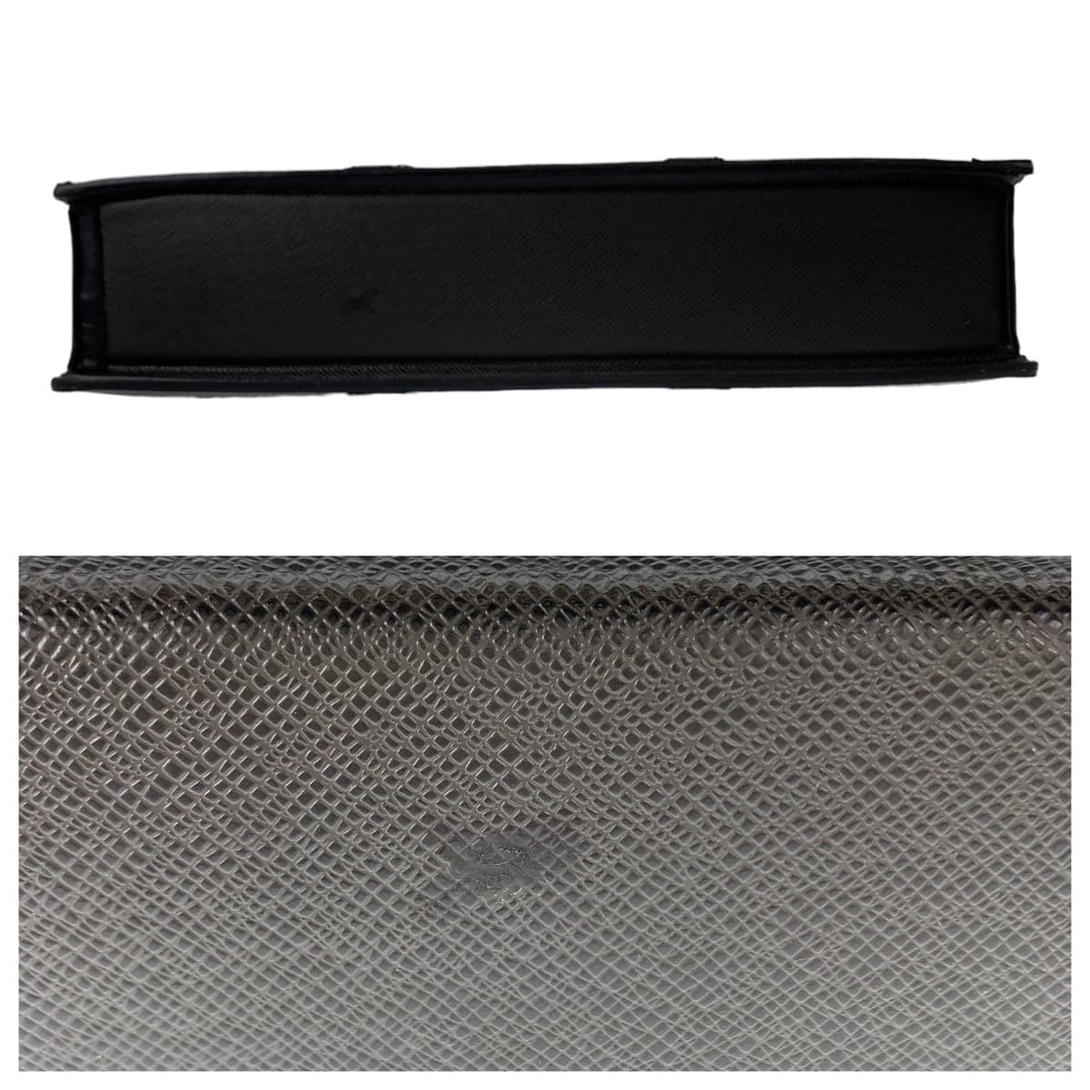 LOUIS VUITTON ルイヴィトン タイガ ポルトドキュマン ロザン ブラック 黒 アルドワーズ シルバー金具 レザー M30052 ビジネスバッグ ブリーフケース A4対応  メンズ