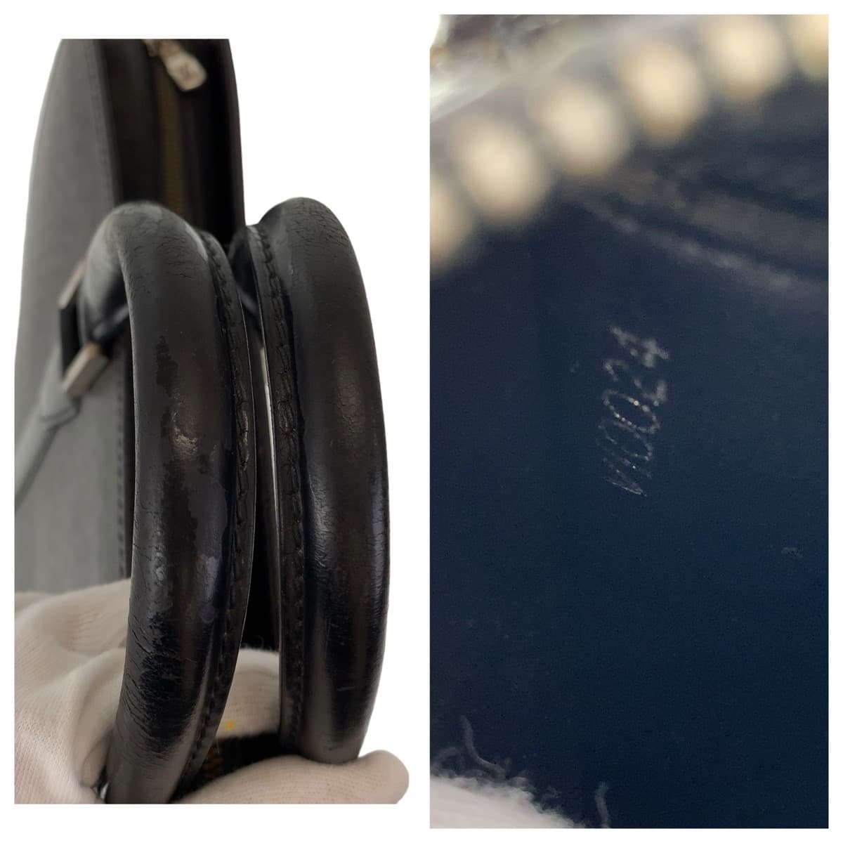 LOUIS VUITTON ルイヴィトン タイガ ポルトドキュマン ロザン ブラック 黒 アルドワーズ シルバー金具 レザー M30052 ビジネスバッグ ブリーフケース A4対応  メンズ