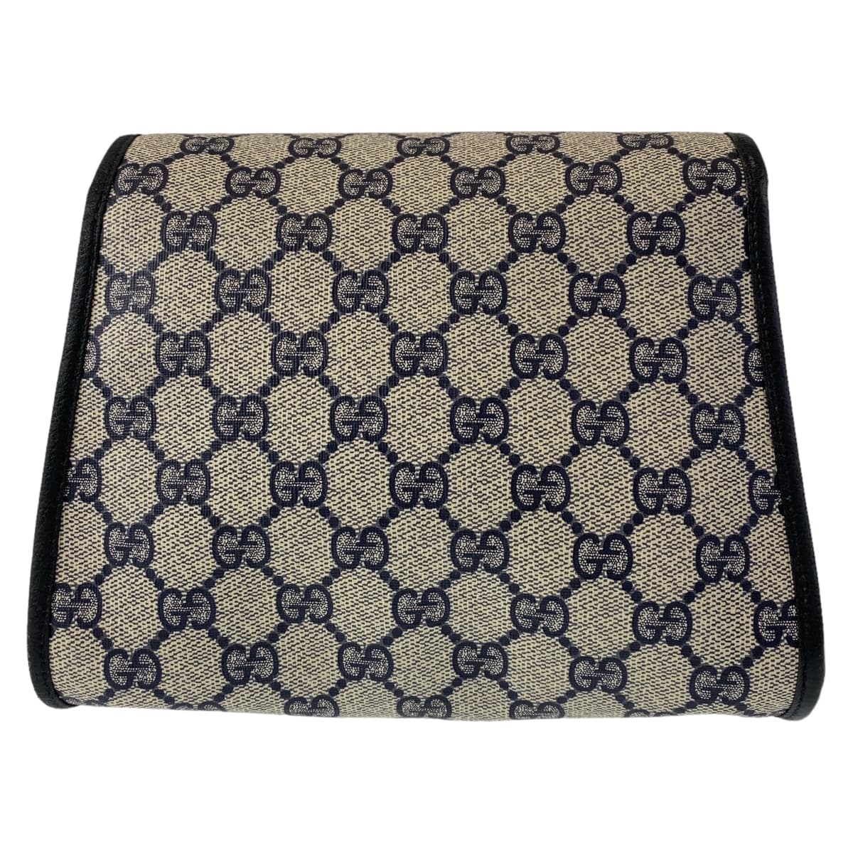 GUCCI グッチ オールドグッチ グレー 灰色 ゴールド金具 GGスプリームキャンバス / レザー ショルダーバッグ 斜め掛け  レディース