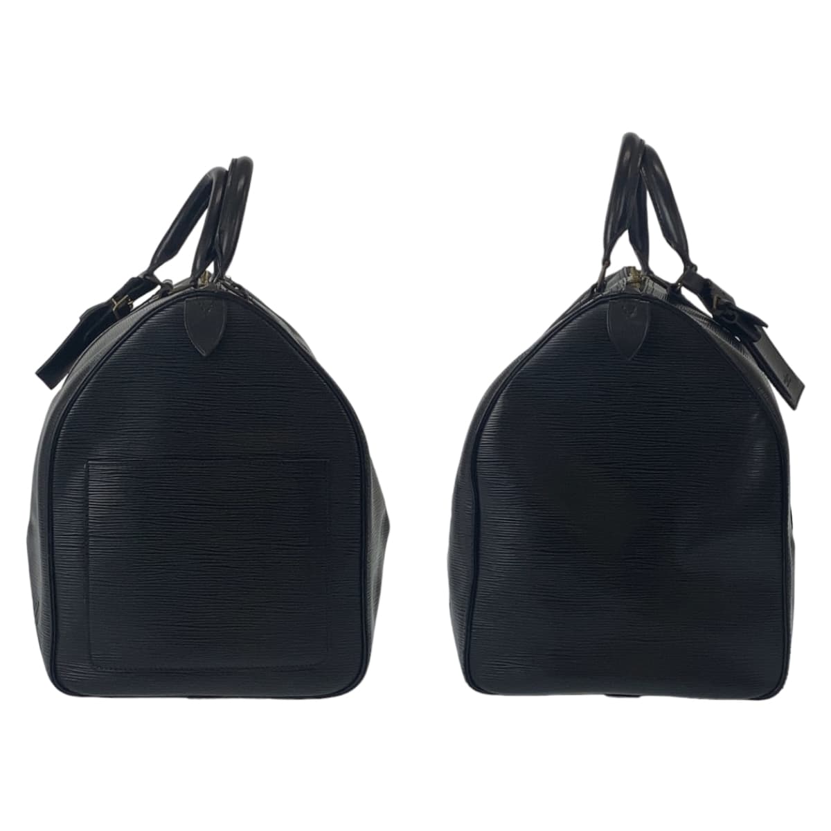 LOUIS VUITTON ルイヴィトン エピ キーポル50 ブラック 黒 ゴールド金具 レザー M42962 ボストンバッグ 旅行バッグ 男女兼用  メンズ