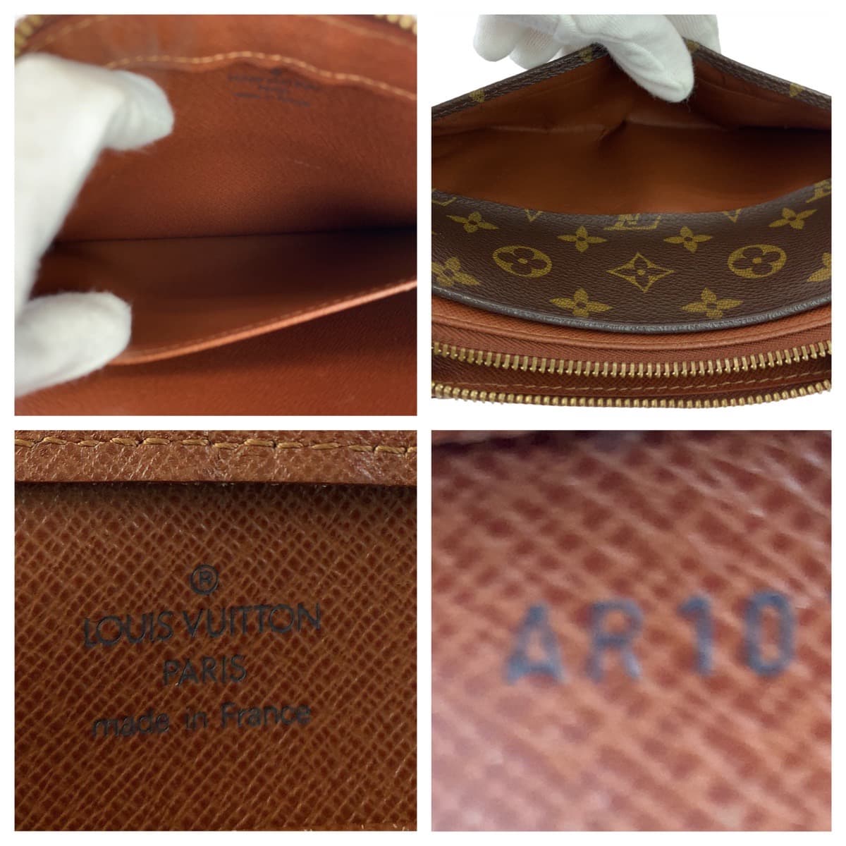 LOUIS VUITTON Louis Vuitton Monogram Orsay Brown Gold Hardware PVC/Leather M51790 Second Bag Clutch Bag Men's
