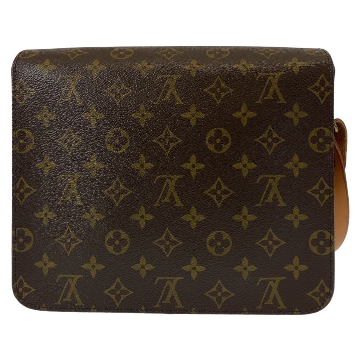 10779
LOUIS VUITTON ルイヴィトン モノグラム カルトシエール ブラウン ゴールド金具 PVC M51252 ショルダーバッグ 斜め掛け 2way  レディース