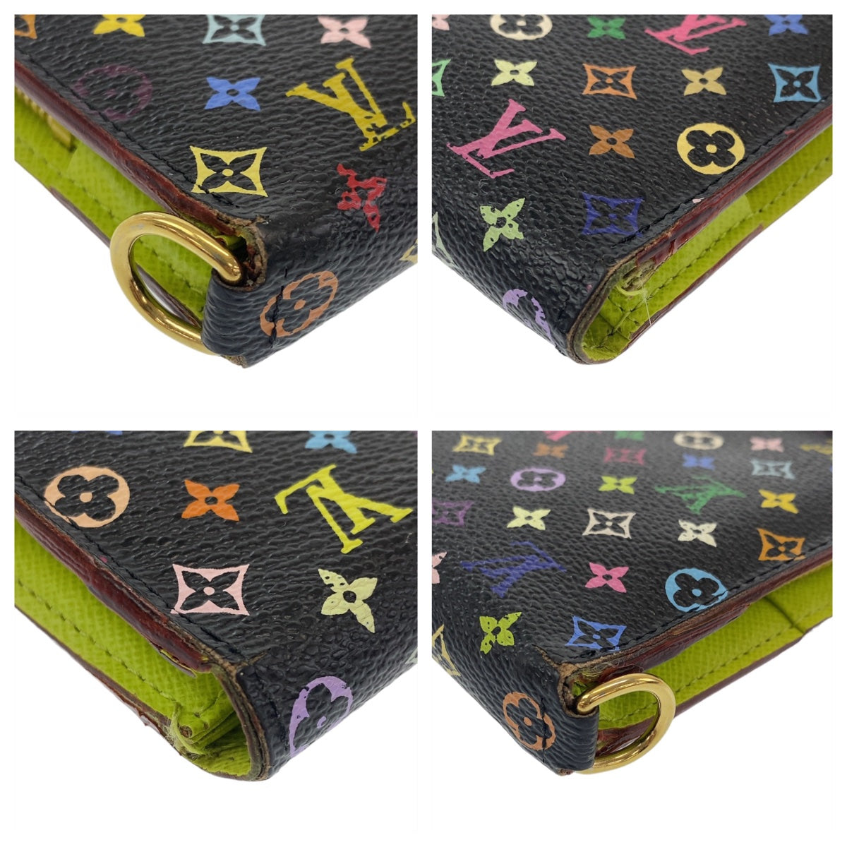 10788
LOUIS VUITTON ルイヴィトン モノグラム マルチカラー ポルトフォイユ アンソリット ノワール ブラック ゴールド金具 PVC M93755 長財布 ロングウォレット  レディース
