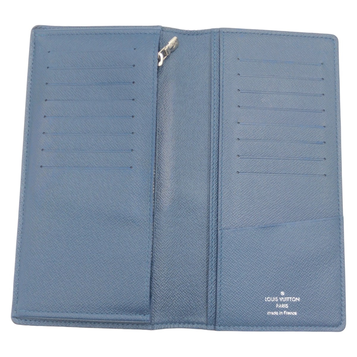 10834
LOUIS VUITTON ルイヴィトン タイガ ポルトフォイユ ブラザ ネイビー ブルーマリーヌ シルバー金具 タイガ M30502 長財布 札入れ  メンズ