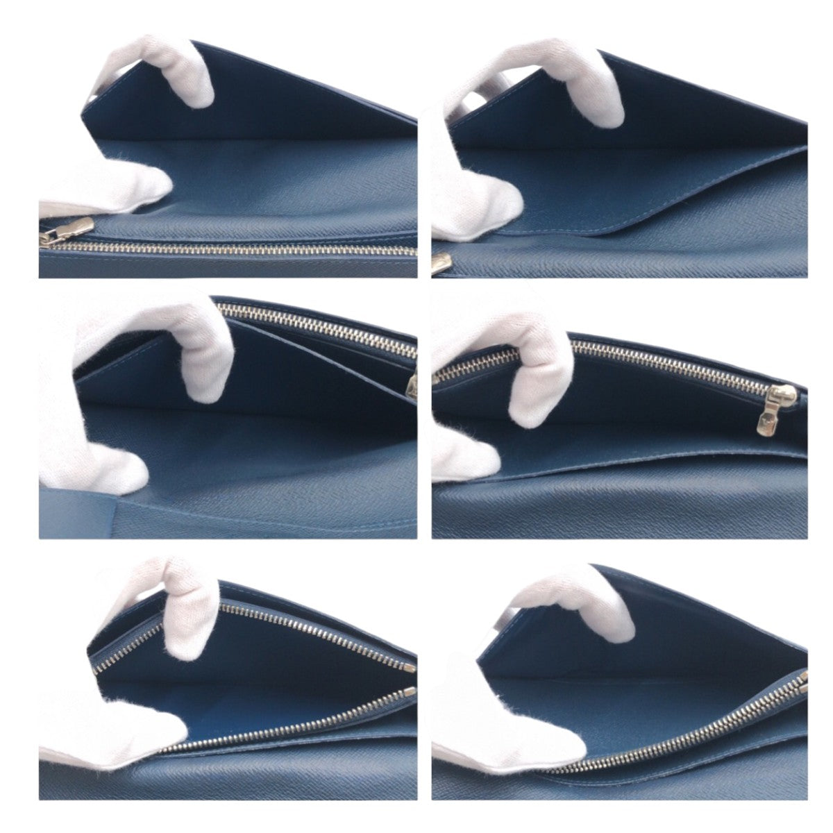 10834
LOUIS VUITTON ルイヴィトン タイガ ポルトフォイユ ブラザ ネイビー ブルーマリーヌ シルバー金具 タイガ M30502 長財布 札入れ  メンズ