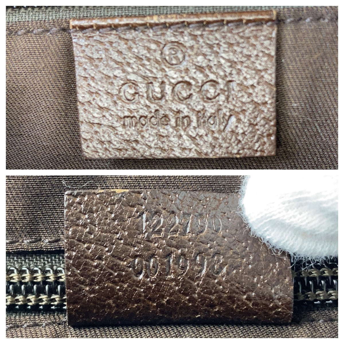 GUCCI グッチ シェリーライン GG柄 ベージュ ブラウン 茶 シルバー金具 GGキャンバス / レザー 122790 ショルダーバッグ 斜め掛け  レディース
