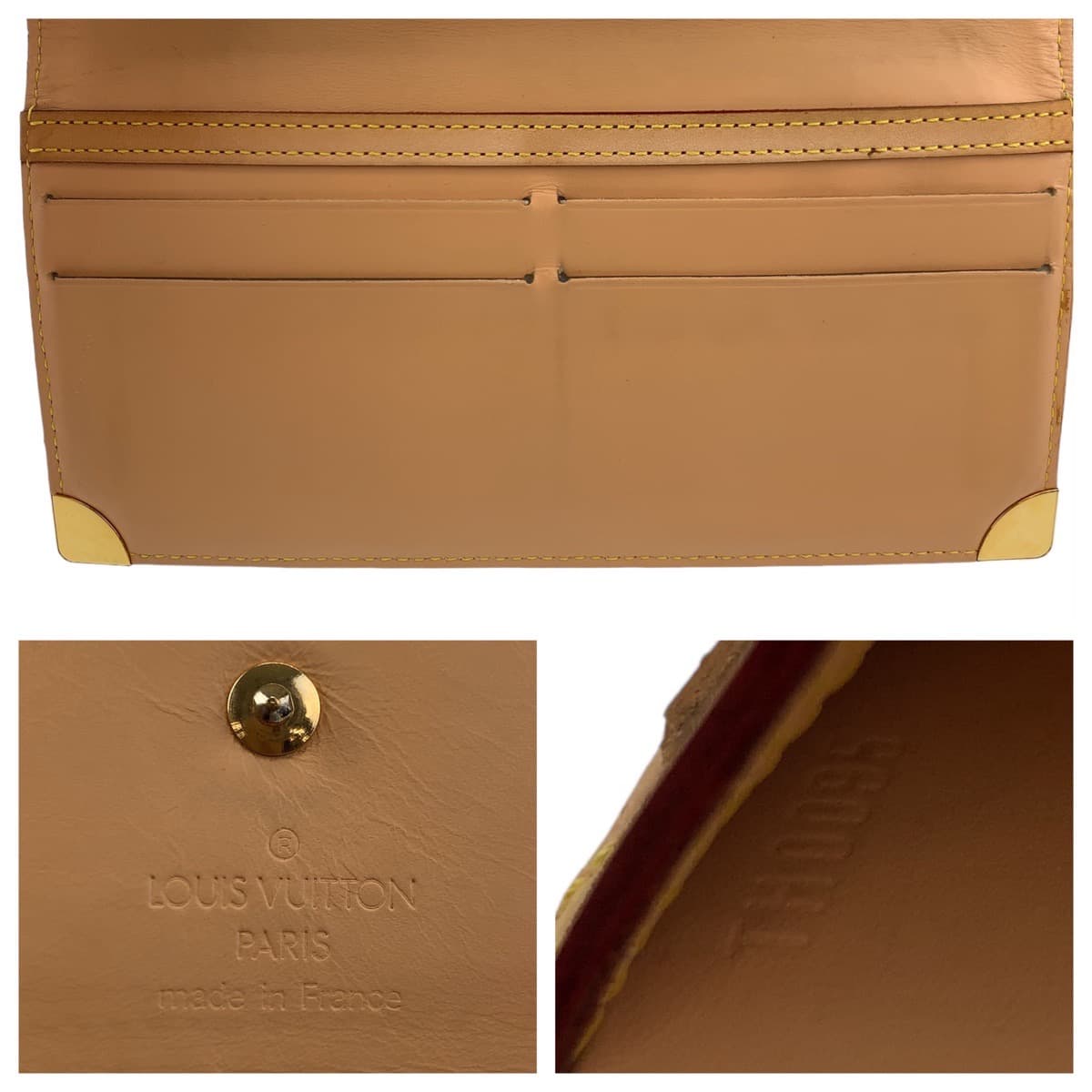 10803
LOUIS VUITTON ルイヴィトン モノグラム マルチカラー ポルトフォイユ サラ ブロン ホワイト マルチカラー ゴールド金具 PVC M92659 長財布  レディース