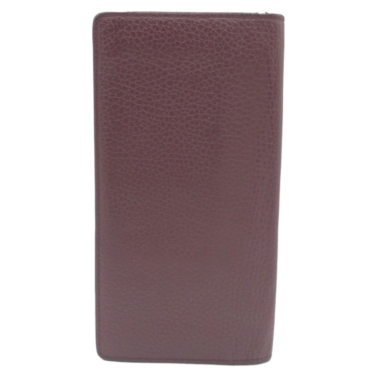 10809
 LOUIS VUITTON Louis Vuitton Taurillon Portefeuille Brazza Brown Silver Hardware Leather M58202 Long Wallet Billfold Men's