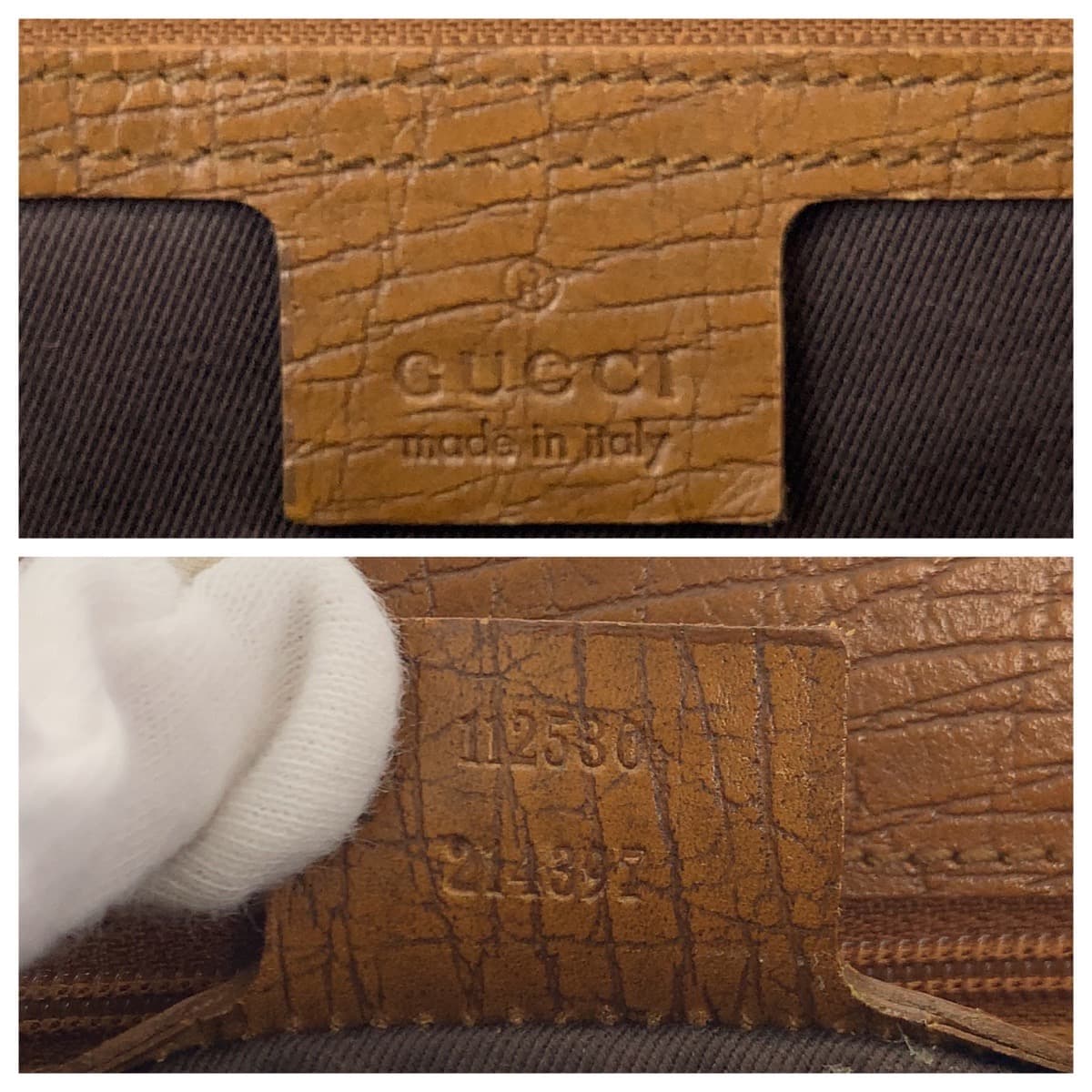 10813
GUCCI グッチ バンブー GG柄 ベージュ ブラウン GGキャンバス 112530 トートバッグ ハンドバッグ  レディース