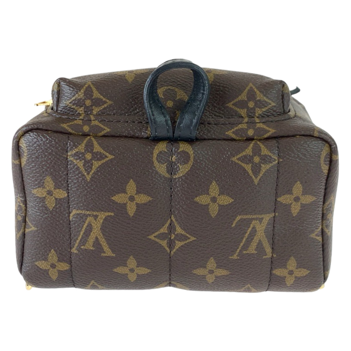 LOUIS VUITTON ルイヴィトン モノグラム パームスプリングスバックパックミニ ブラウン 茶 ゴールド金具 PVC M44873 リュックサック バックパック  レディース