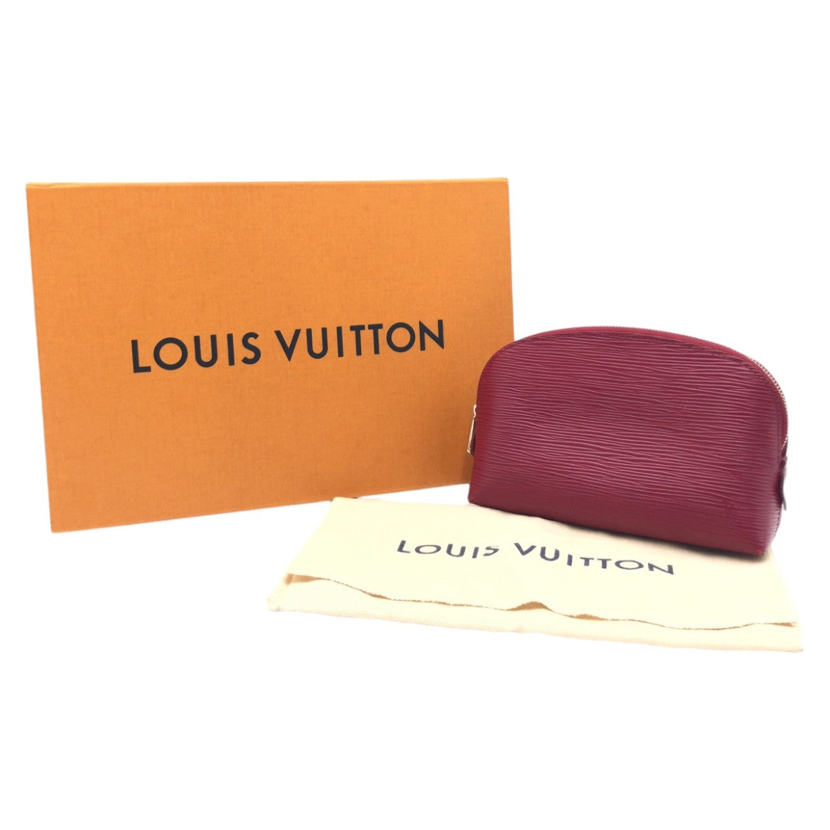 10825
LOUIS VUITTON ルイヴィトン エピ ポシェット コスメティック フューシャ ピンク シルバー金具 エピレザー M40641 メイクポーチ 化粧ポーチ  レディース ABP26