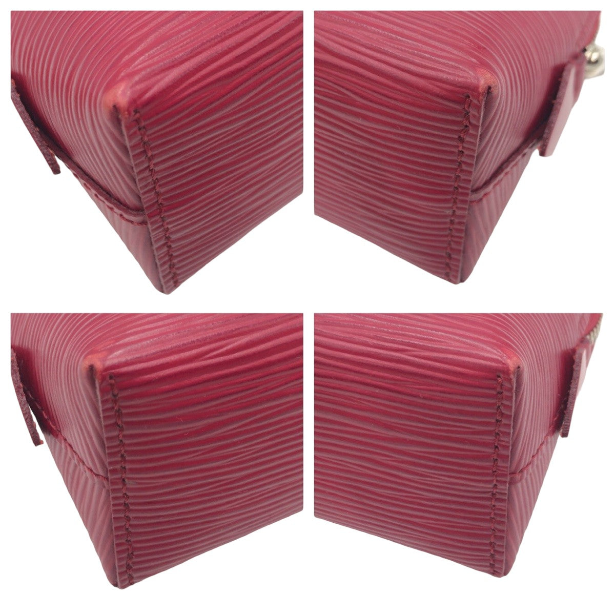 10825
LOUIS VUITTON ルイヴィトン エピ ポシェット コスメティック フューシャ ピンク シルバー金具 エピレザー M40641 メイクポーチ 化粧ポーチ  レディース ABP26