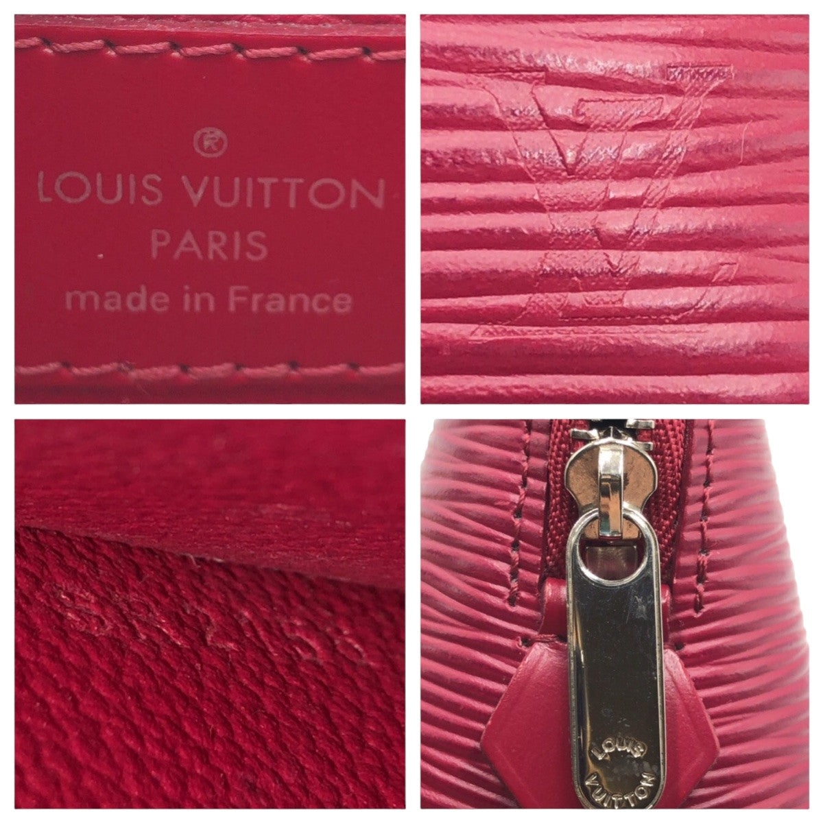 10825
LOUIS VUITTON ルイヴィトン エピ ポシェット コスメティック フューシャ ピンク シルバー金具 エピレザー M40641 メイクポーチ 化粧ポーチ  レディース ABP26