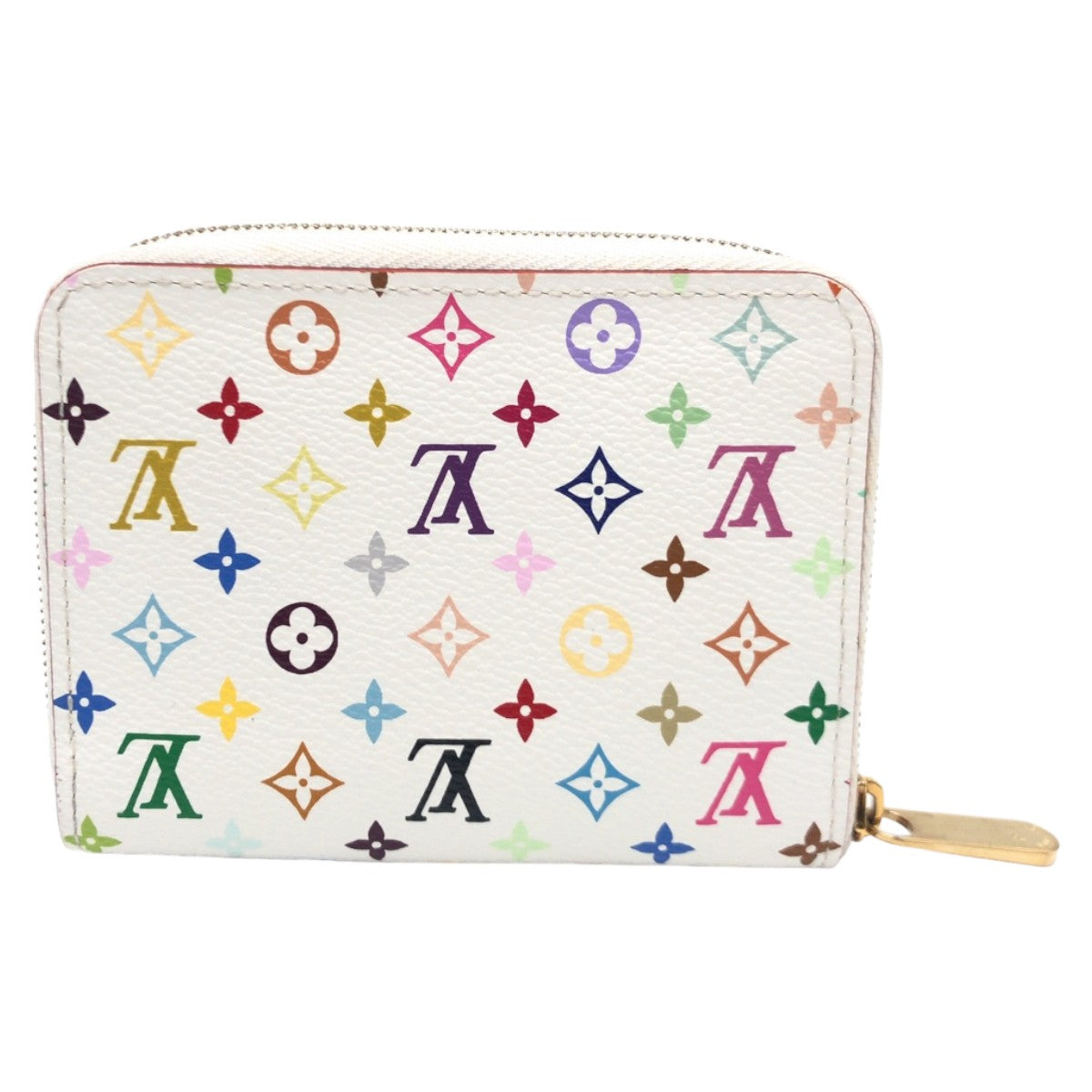 10835
LOUIS VUITTON ルイヴィトン モノグラム マルチ ジッピー コインパース ブロン ホワイト 白 マルチカラー ゴールド金具 PVC M93741 コインケース 小銭入れ カードケース  レディース
