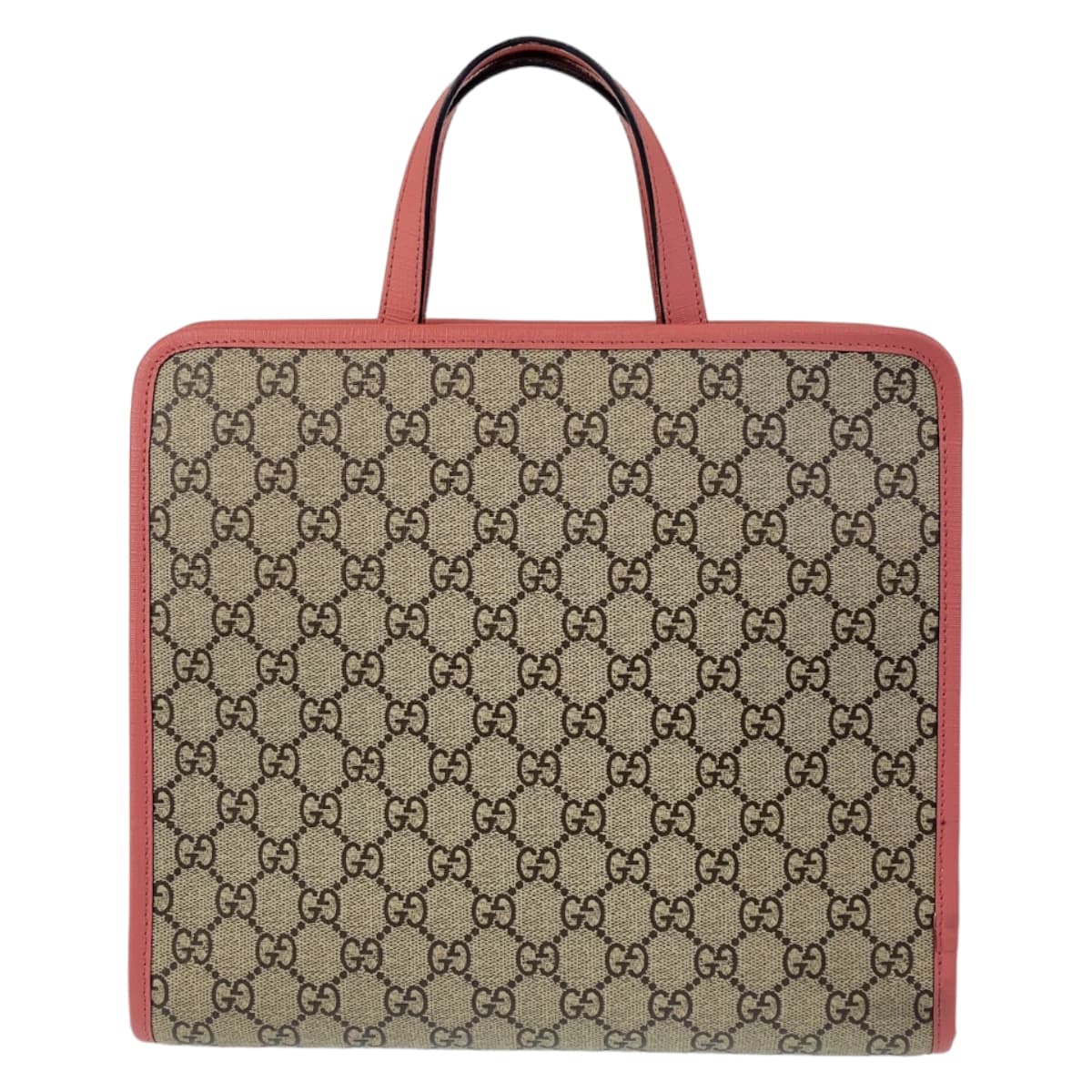 GUCCI グッチ ヒグチユウコ ベージュ マルチカラー GGスプリームキャンバス ハンドバッグ チルドレンズコレクション  レディース