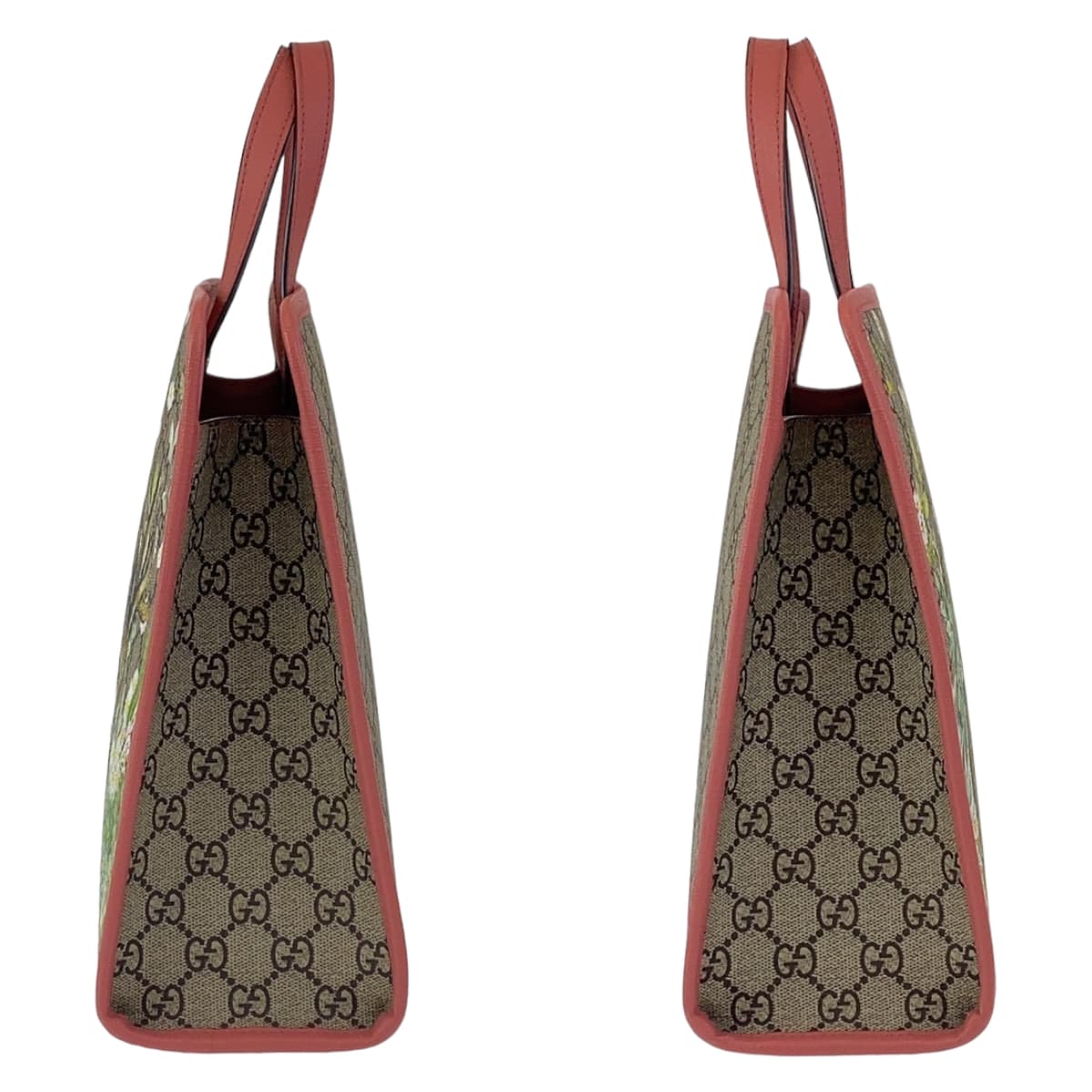 GUCCI グッチ ヒグチユウコ ベージュ マルチカラー GGスプリームキャンバス ハンドバッグ チルドレンズコレクション  レディース