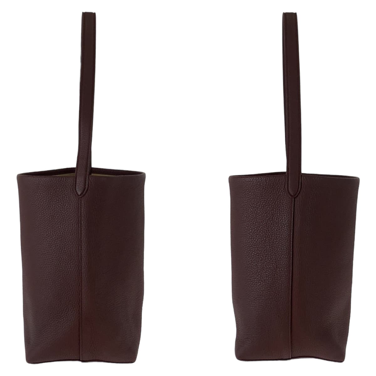 THE ROW ザ・ロウ N/S Park Tote ブラウン 茶 カーフ ショルダーバッグ ワンショルダーバッグ  レディース