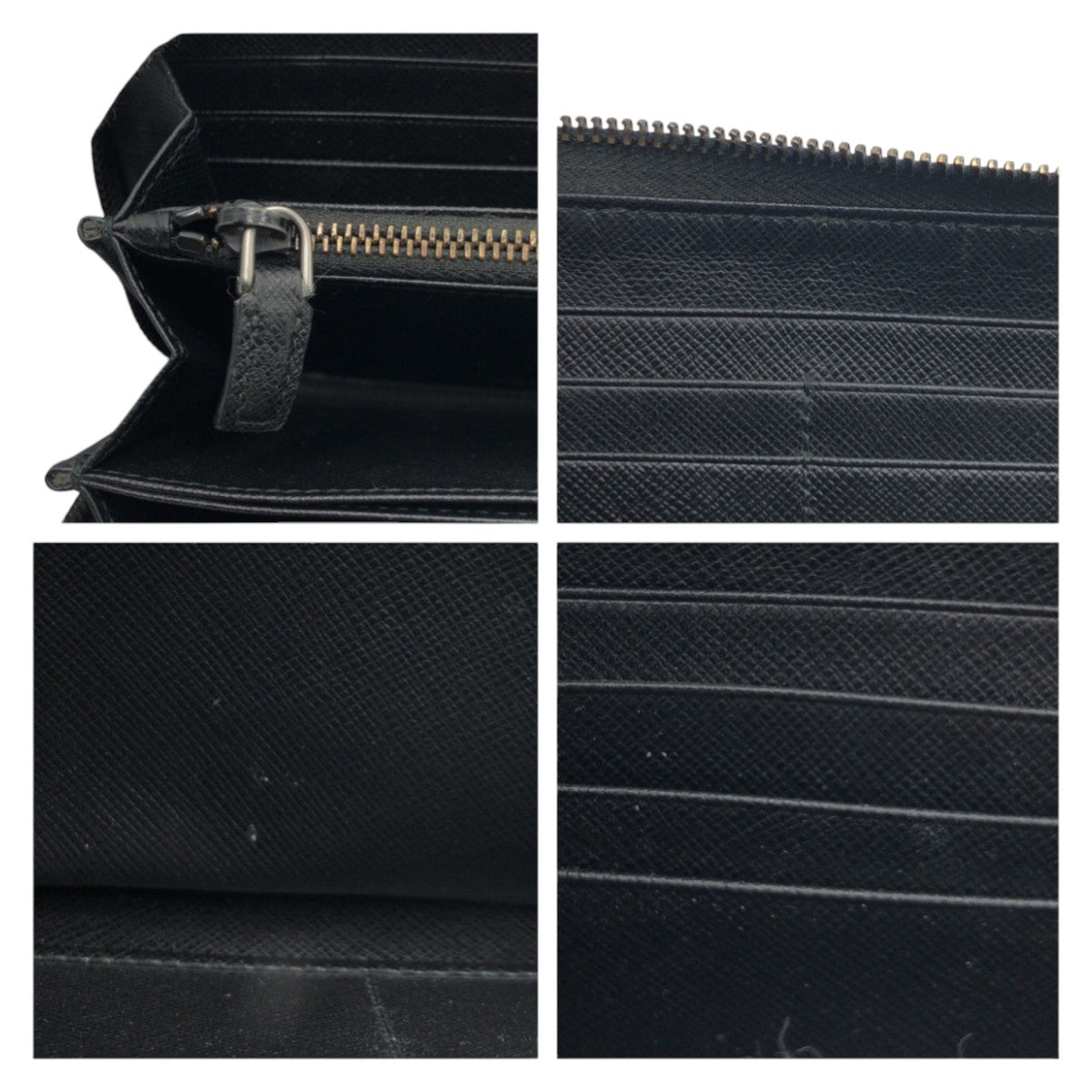12841
PRADA プラダ サフィアーノ ブラック 黒 シルバー金具 レザー 2ML317 長財布 ロングウォレット  メンズ