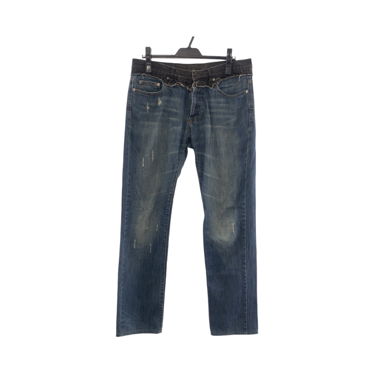 DIOR HOMME ディオール オム ベック期 サイズ32 ブルー シルバー金具 デニム 5EH1011482 デニムパンツ ストレートデニム  メンズ