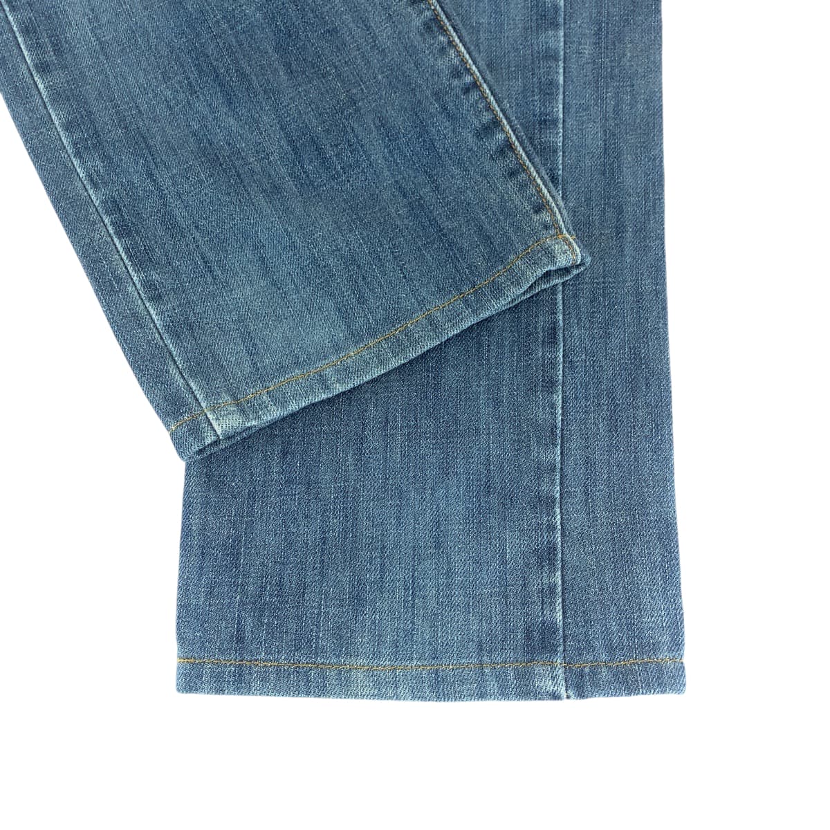 DIOR HOMME ディオール オム ベック期 サイズ32 ブルー シルバー金具 デニム 5EH1011482 デニムパンツ ストレートデニム  メンズ