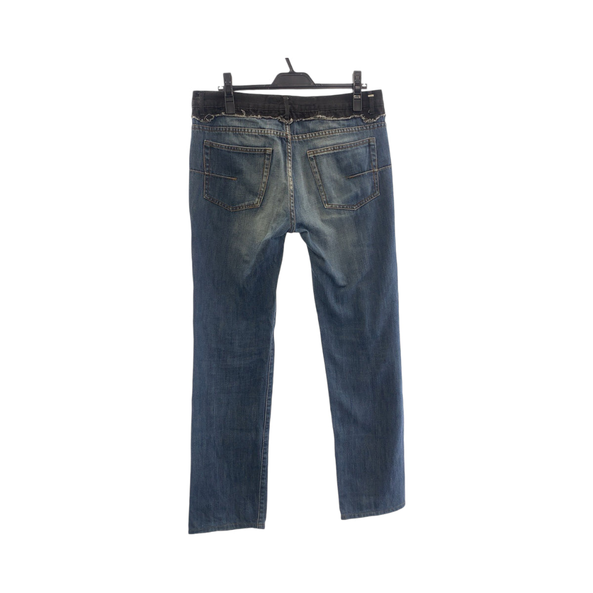 DIOR HOMME ディオール オム ベック期 サイズ32 ブルー シルバー金具 デニム 5EH1011482 デニムパンツ ストレートデニム  メンズ