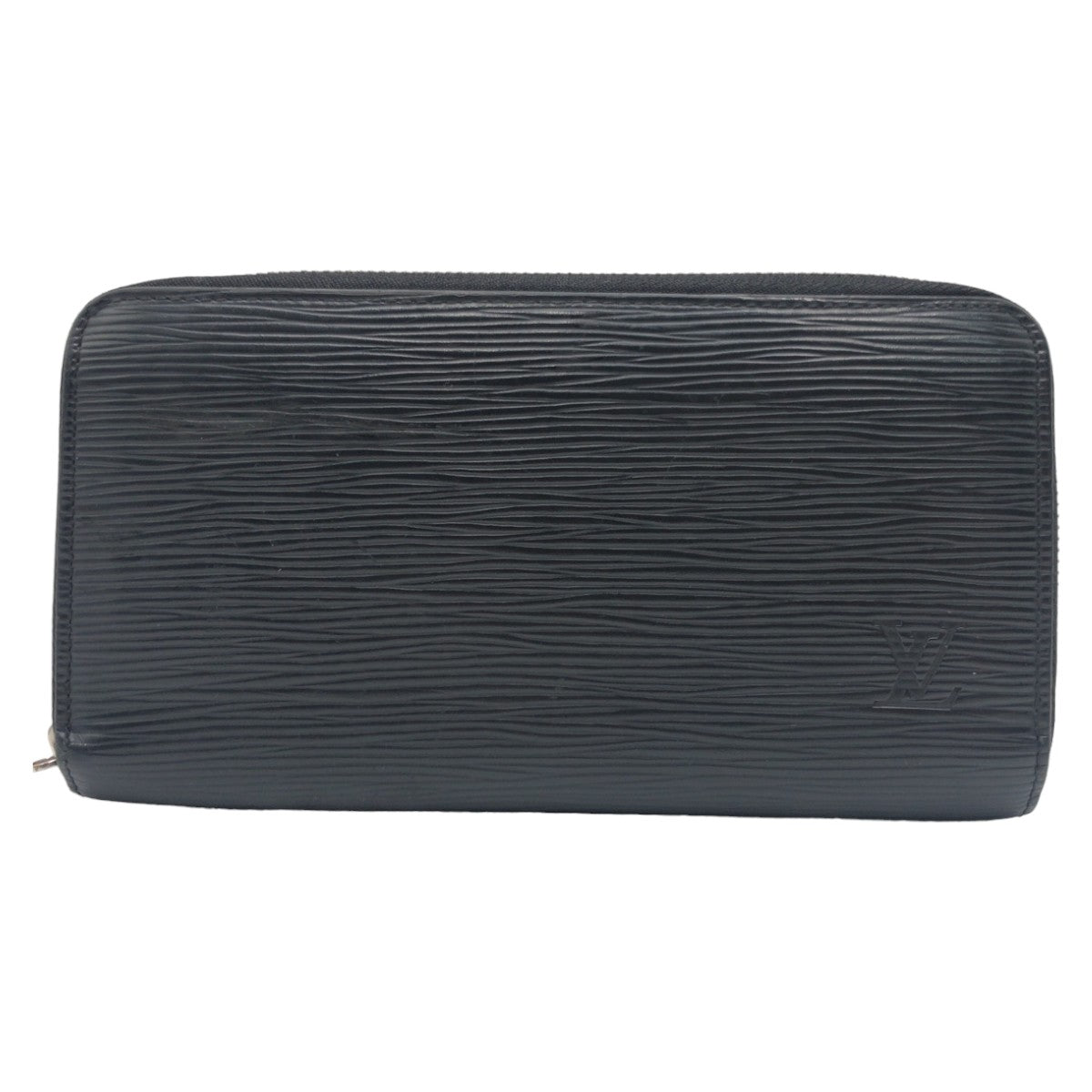 LOUIS VUITTON ルイヴィトン エピ ノワール ジッピー ウォレット ブラック 黒 シルバー 金具 エピレザー M61857 長財布 ロングウォレット ラウンドファスナー  メンズ