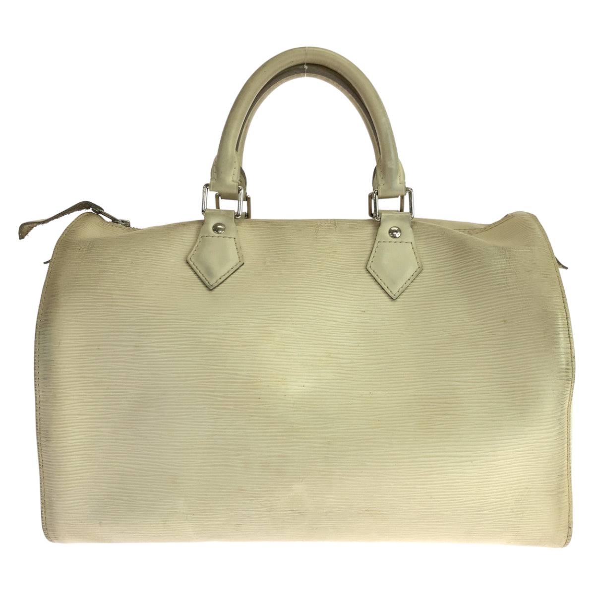 LOUIS VUITTON ルイヴィトン エピ スピーディ30 イヴォワール ホワイト シルバー金具 エピレザー M5922J ボストンバッグ ハンドバッグ  レディース