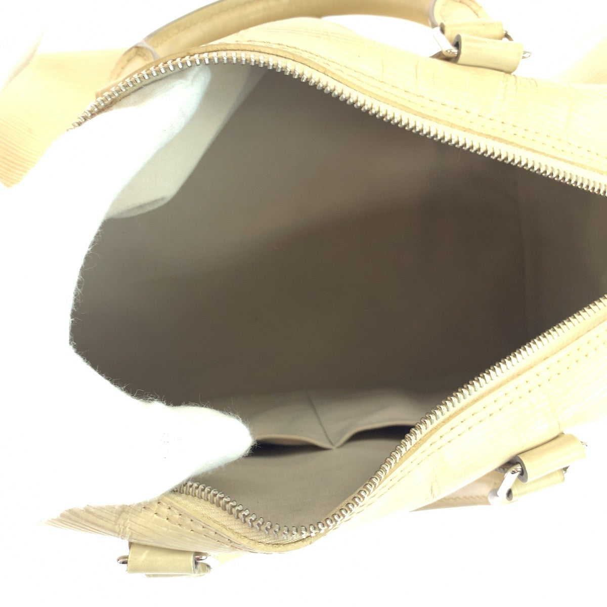 LOUIS VUITTON ルイヴィトン エピ スピーディ30 イヴォワール ホワイト シルバー金具 エピレザー M5922J ボストンバッグ ハンドバッグ  レディース