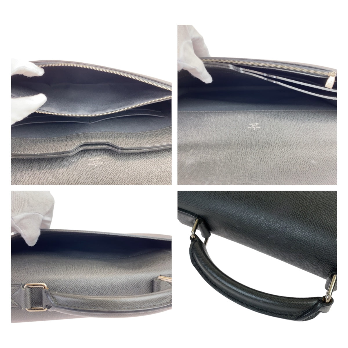 10858
LOUIS VUITTON ルイヴィトン タイガ ネオ ロブスト3 アルドワーズ 黒 シルバー金具 タイガ M32742 ビジネスバッグ ブリーフケース  メンズ