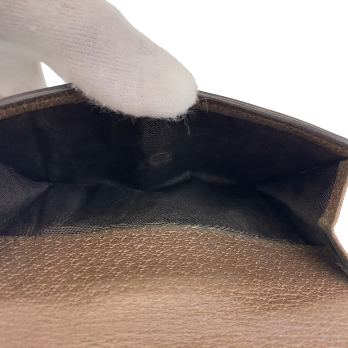 10871
GUCCI グッチ シェリーライン GGマーモント ブラウン ベージュ ゴールド金具 GGスプリームキャンバス / レザー 折財布 コンパクトウォレット  レディース