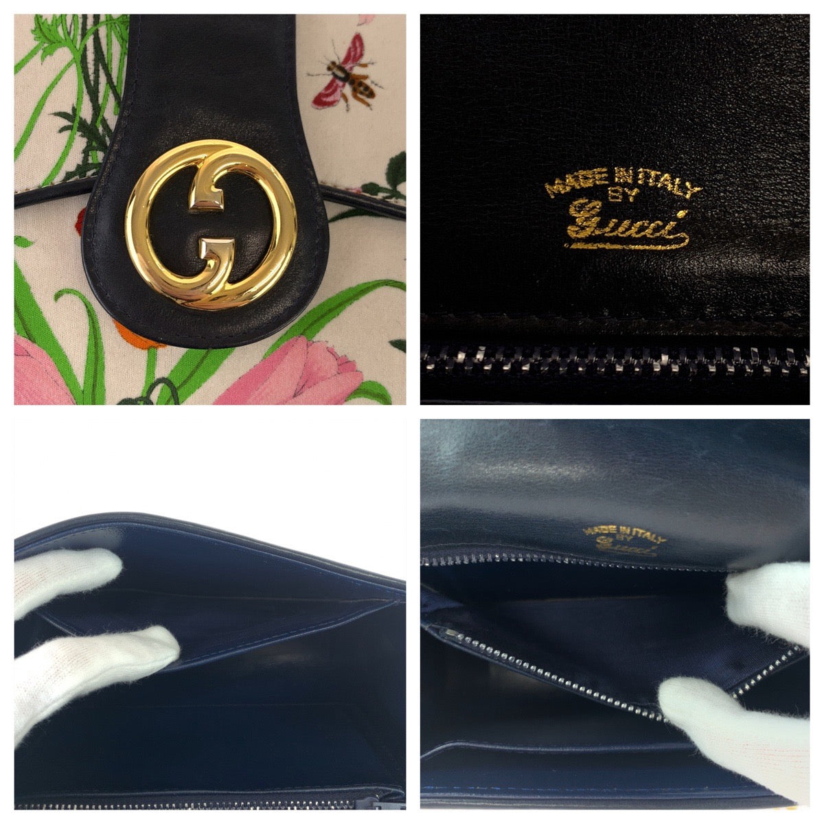10883
GUCCI グッチ ヴィンテージ オールドグッチ フローラ インターロッキングG ビットチェーン マルチカラー ホワイト 白 ゴールド金具 キャンバス / レザー ショルダーバッグ 肩掛け  レディース