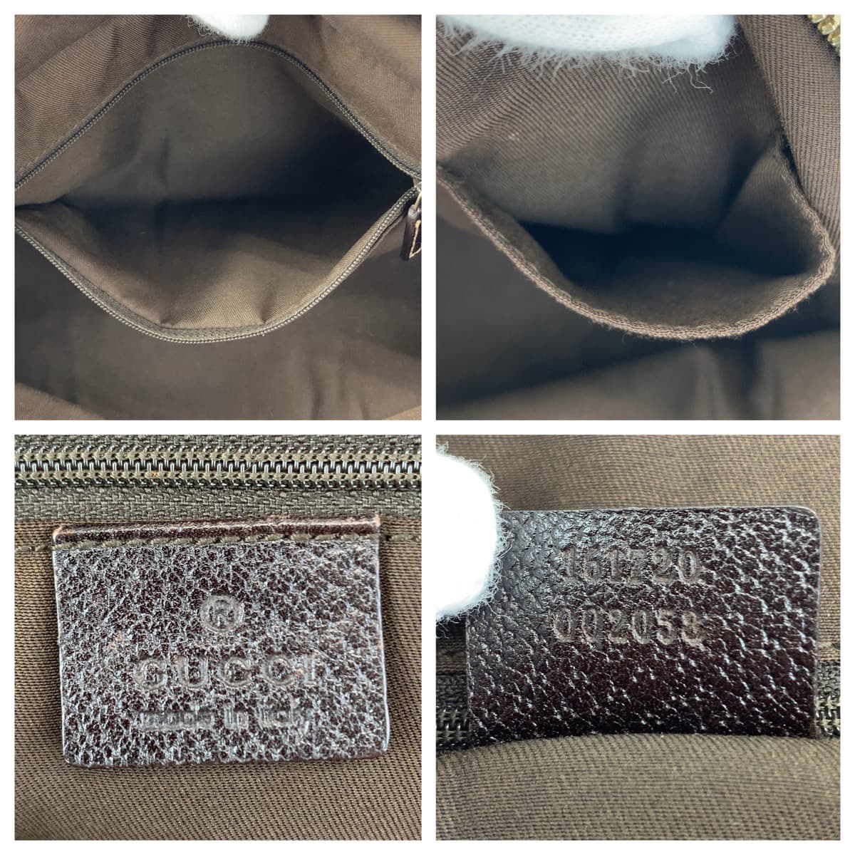 10894
GUCCI グッチ シェリーライン プリンシー GG柄 ブラウン ベージュ ゴールド金具 GGキャンバス 161720 ショルダーバッグ ハンドバッグ  レディース