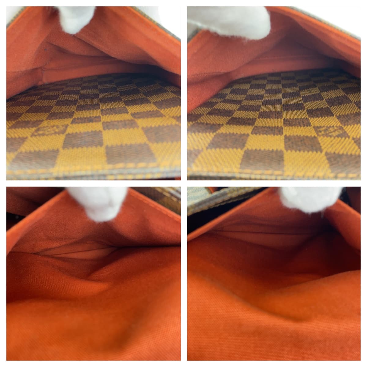 10898
LOUIS VUITTON ルイヴィトン ダミエ ブロードウェイ ブラウン ゴールド金具 PVC N42270 ショルダーバッグ ハンドバッグ 2way  メンズ