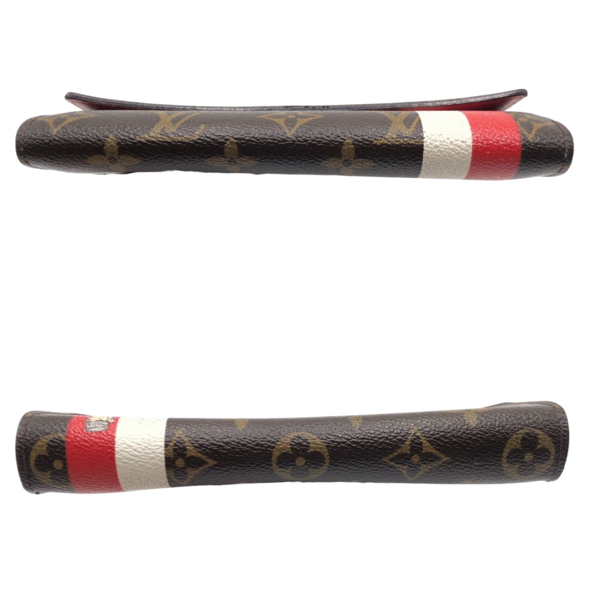 LOUIS VUITTON ルイヴィトン モノグラム ポルトフォイユ サラ ベルボーイ ルージュ ブラウン 茶 ゴールド金具 PVC M60034 長財布 ロングウォレット  レディース
