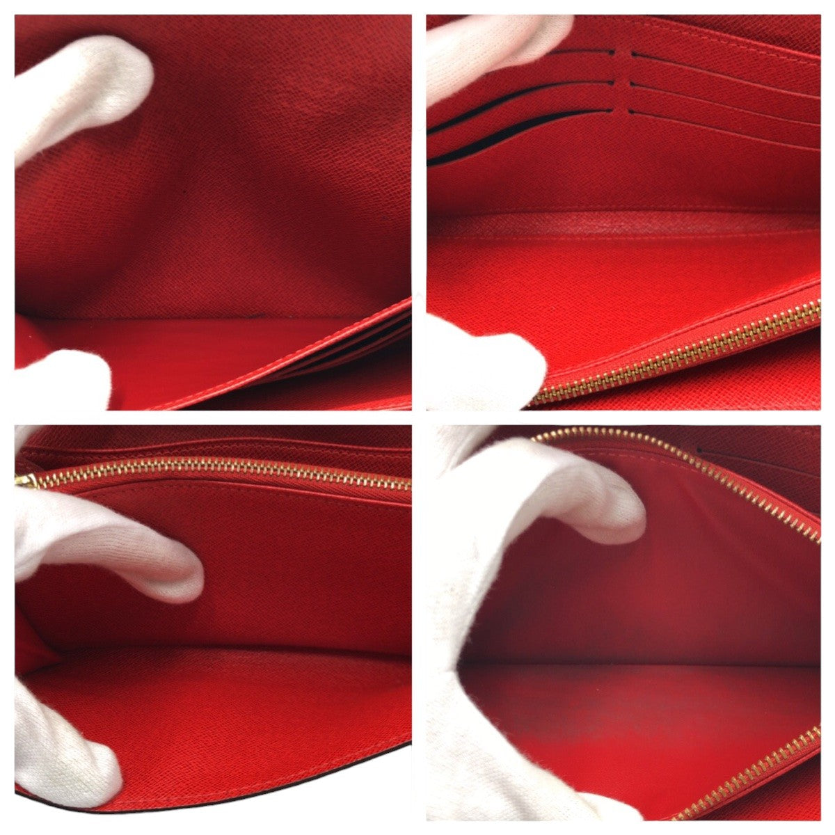 LOUIS VUITTON ルイヴィトン モノグラム ポルトフォイユ サラ ベルボーイ ルージュ ブラウン 茶 ゴールド金具 PVC M60034 長財布 ロングウォレット  レディース