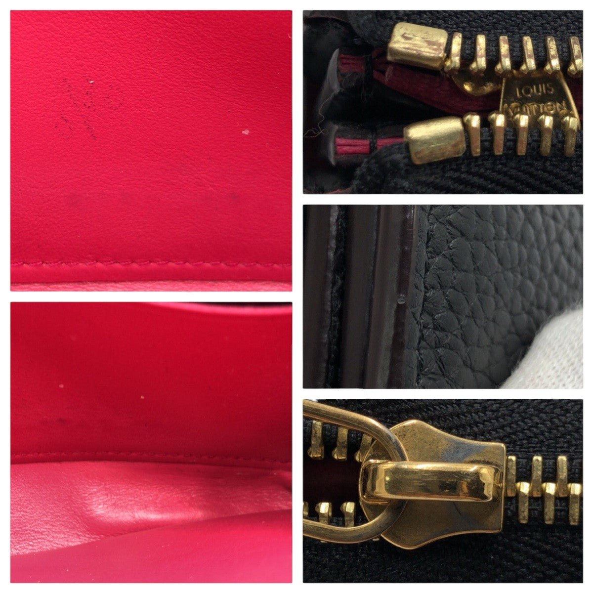 10921
LOUIS VUITTON ルイヴィトン ポルトフォイユ コメット ブラック 黒 ノワール ゴールド金具 レザー M63102 長財布 ロングウォレット  レディース