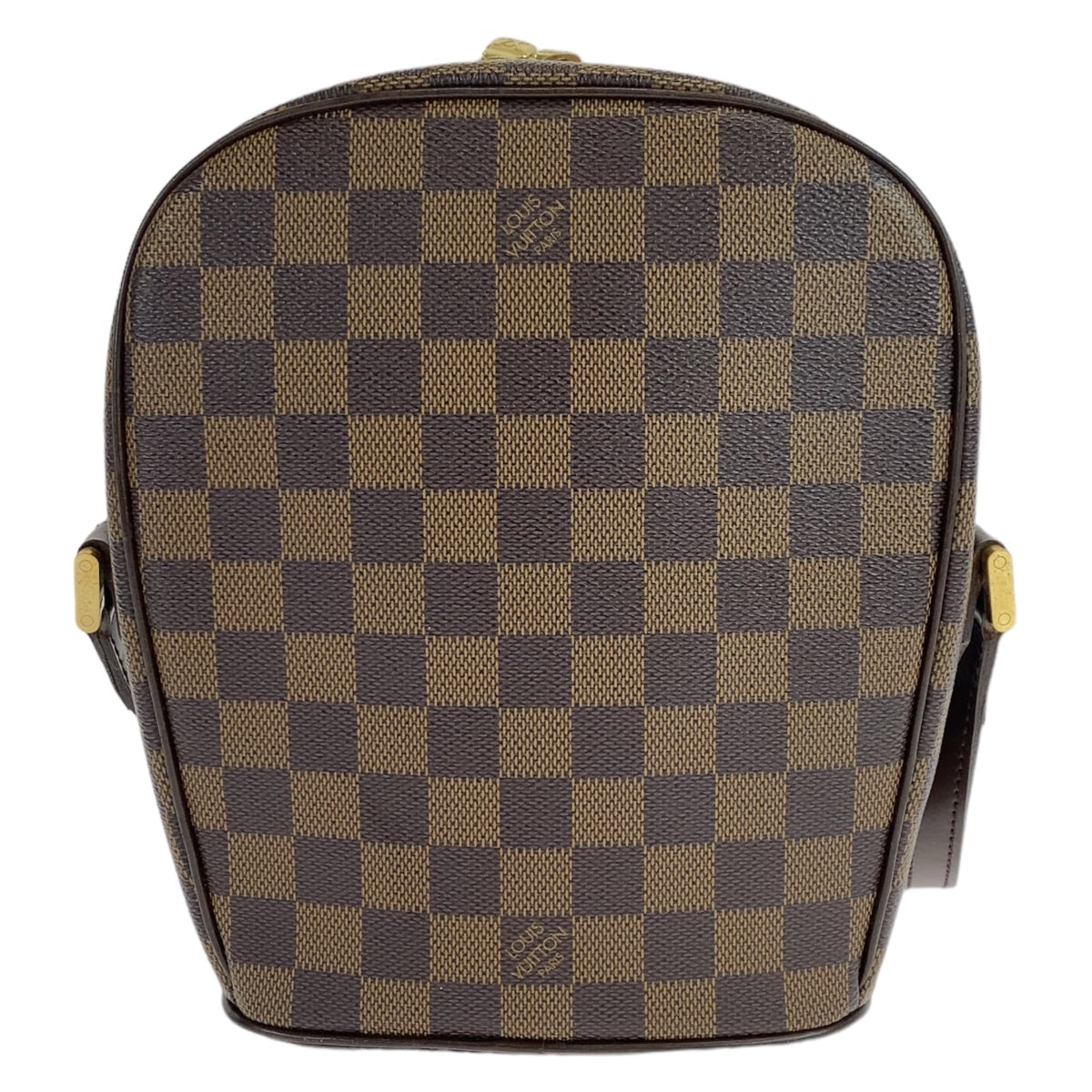 10923
LOUIS VUITTON ルイヴィトン ダミエ イパネマPM 男女兼用 ブラウン ゴールド金具 PVC N51294 斜め掛け ショルダーバッグ ポシェット  レディース